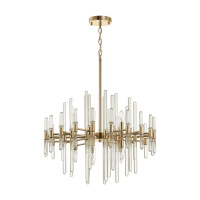 Люстра Stika Hall, 10xE14, Золотой (Odeon Light, 4988/10)