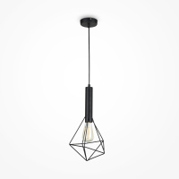Подвесной светильник Loft Spider, 1xE27 Черный, Черный (Maytoni, T021-01-B)