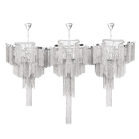 Подвесная люстра Loft it Stream 10208/1400R Smoke