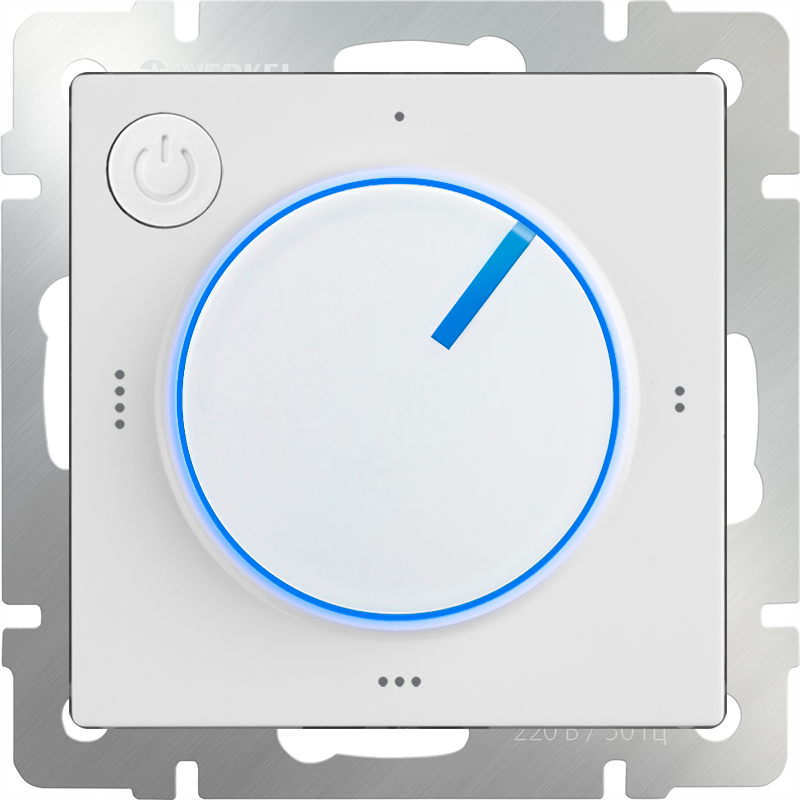 Терморегулятор электромеханический для теплого пола (белый)