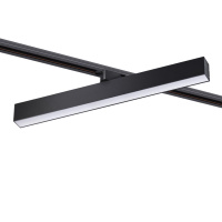 Светильник Трековый Однофазный Трехжильный Светодиодный Iter Port, Led, Черный (Novotech, 358851)