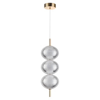 Подвес Caprice Ledio, Led, Золотой (Lumion, 6577/18l)