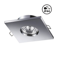 Светильник Встраиваемый Влагозащищенный Aqua Spot, 1xGU10, Хром (Novotech, 370806)