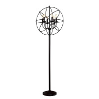 Торшер Castle Brown F Loft1192, 6xE14, Коричневый и Коричневый (Loft IT, Loft1192F)